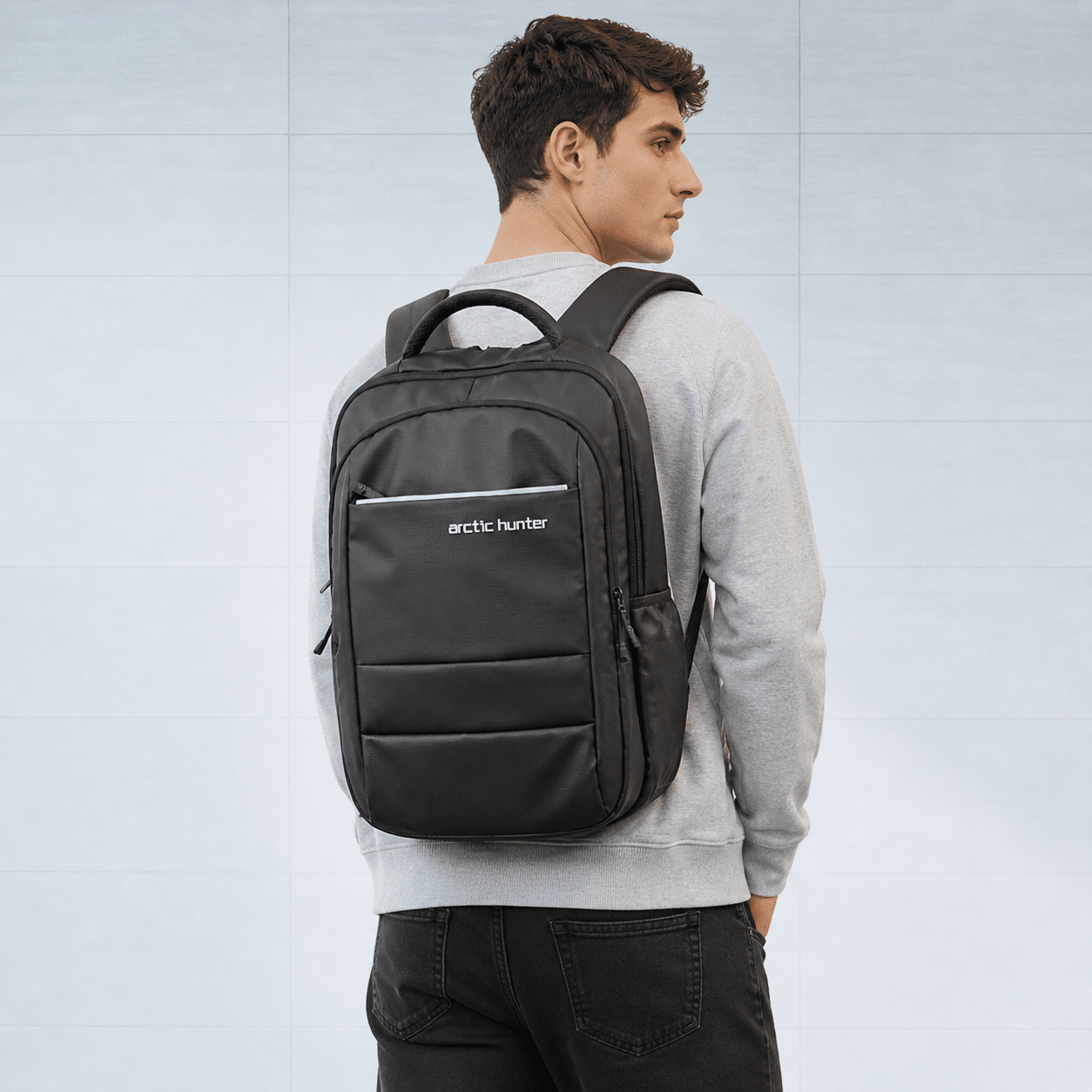 Premium Arctic Hunter Laptop & College Bag with Warranty BD